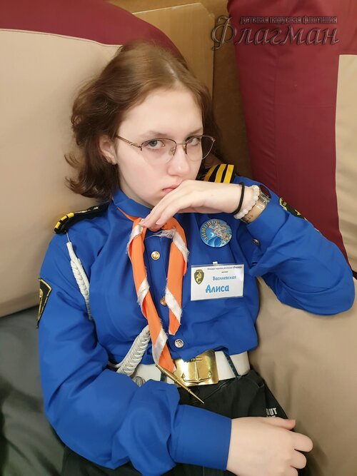 Занятиях в детском клубе «Флагман»